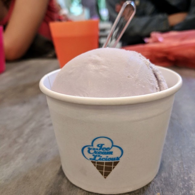 Taro (Yam) Ice Cream