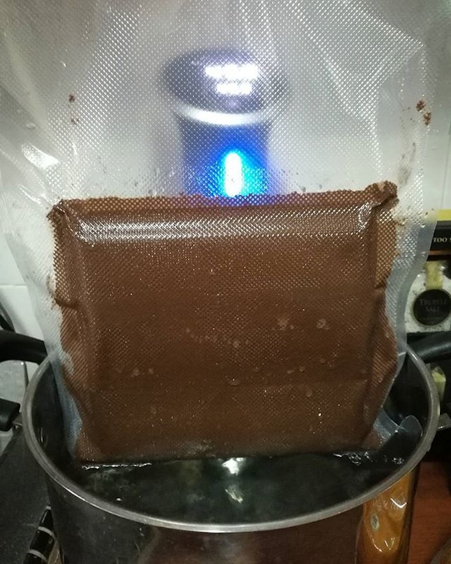 When melting chocolate over a bain marie is too conventional...