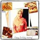 Happy birthday mummy!🙎😍😘❤#birthday #mummy #love #pizzahut #families #dinner