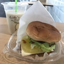 Black Soy Teriyaki Burger Set ($6)