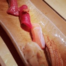 Spectacular sushi course #vscocam #foodporn #glutface #japanese #pescatarian #weekendwarrior #letthegoodtimesroll