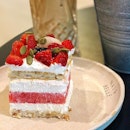 A refreshing Watermelon cake is a perfect dessert on a hot weather!