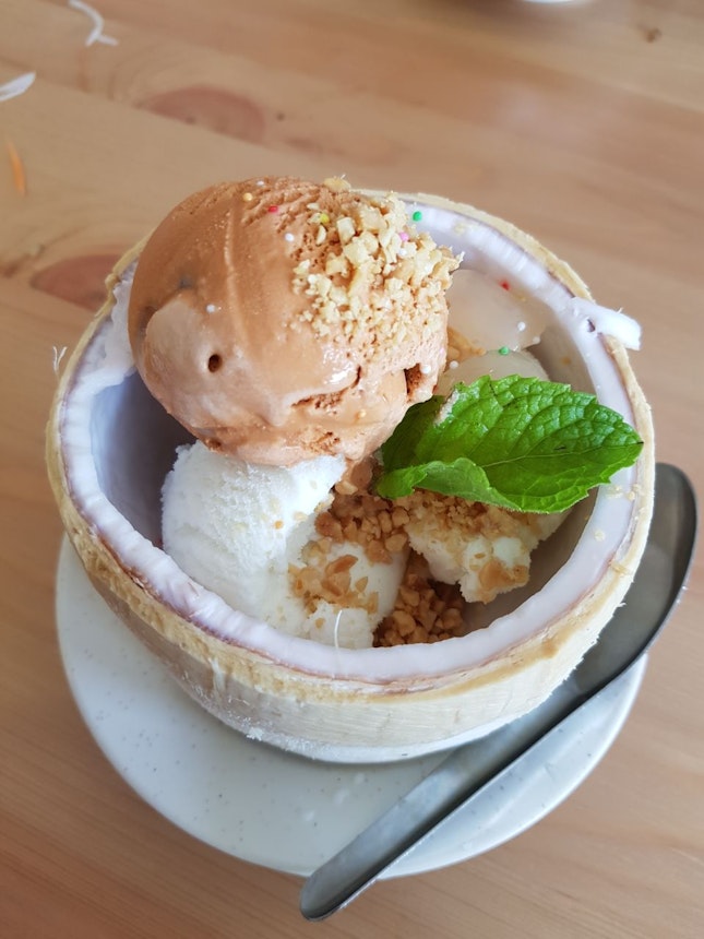 Unique Coconut Ice Cream