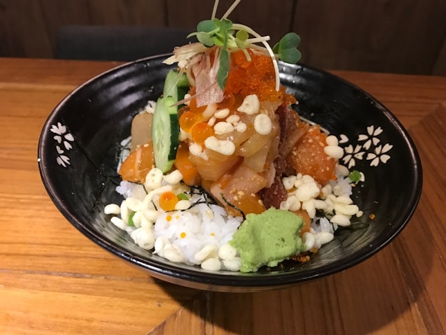 Sashimi Bowl ($18)