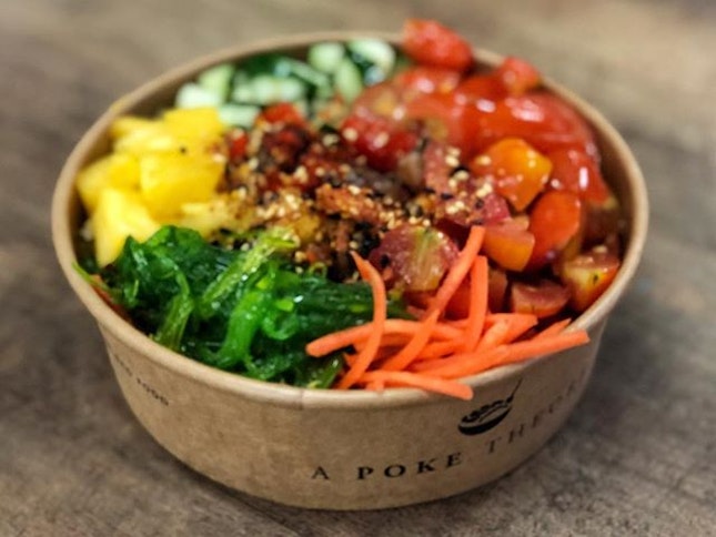 Light bowl ($9.90)
⭐️ 4/5 ⭐️
🍴75g of poke is quite a small portion but good for those looking for something light.