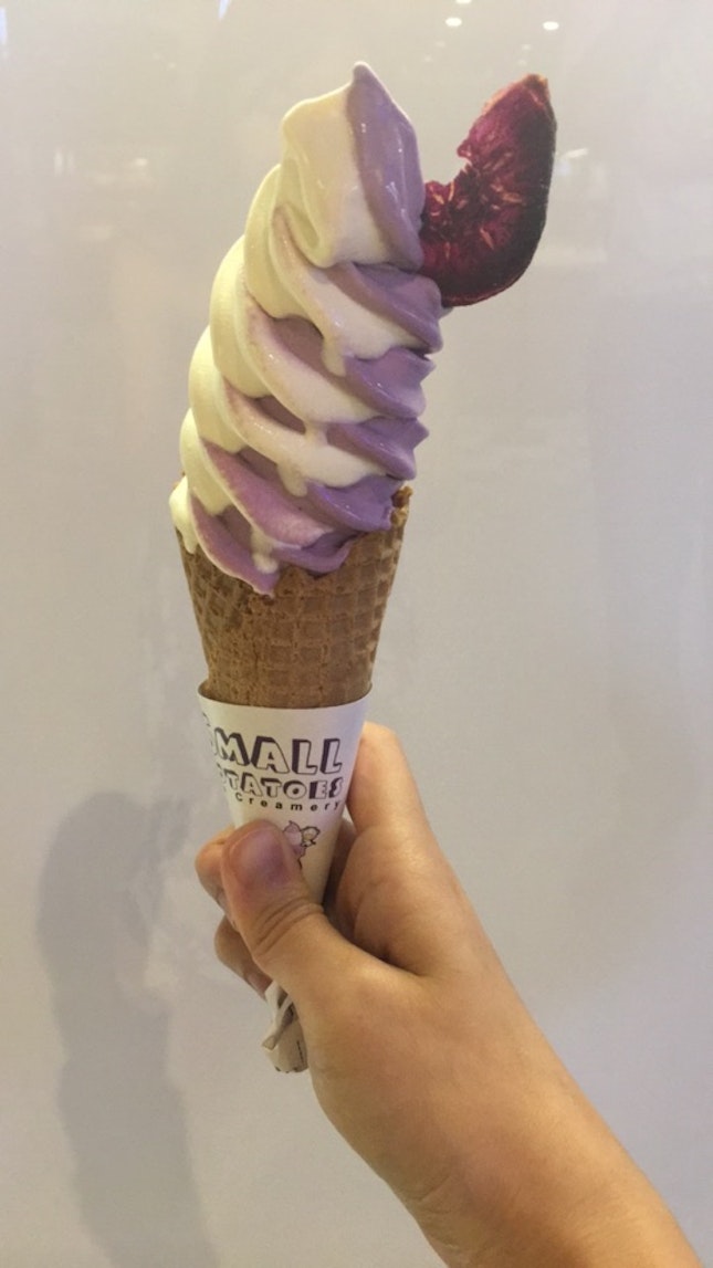 Soft Serve With Sweet And Salty Flavours
