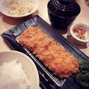 birthday dinner with the fam at one of our favourite places for tonkatsu.