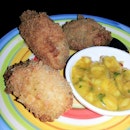 Jalapeno poppers - breadcrumb cheesefilled Jalapeno