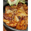 Kimchi BBQ Pork #amattakhalal 
It has been 2 weeks since the last makan + soju bomb at @gangnam_88.