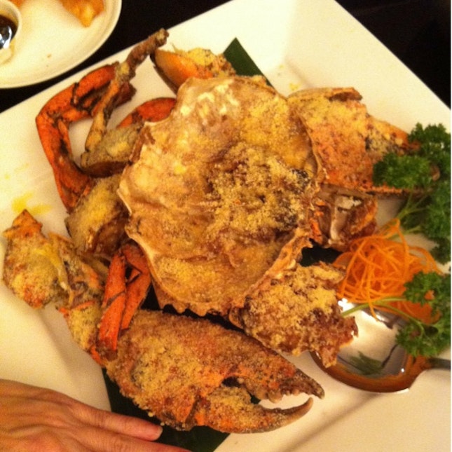 Cheese Baked Crab