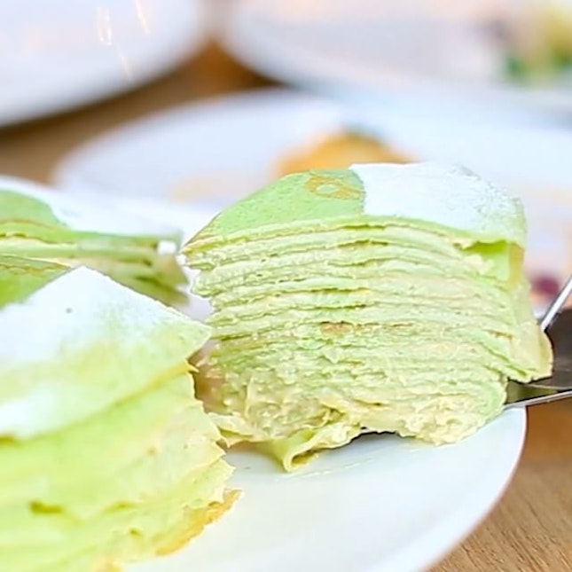 Durian Crepe Cake!