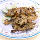 Kwong Satay at Geylang Lor 29, had it because the wanton mee stall nearby closed too early.