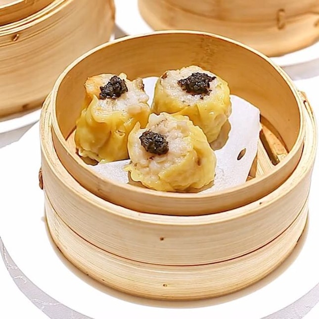 Truffle Steamed Pork & Shrimp Siew Mai, and other dim sum delights at Yan Ting.