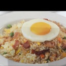 Han's Bacon Fried Rice with Egg
