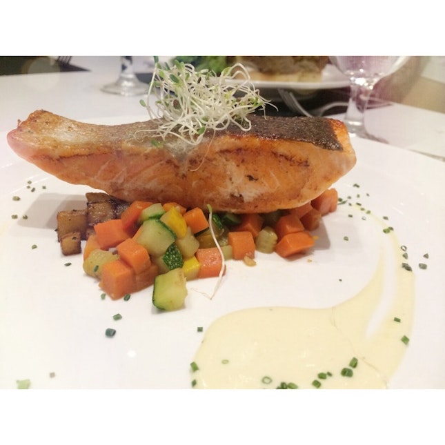 Pan-seared Escalope Of Salmon Trout