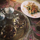 Moroccan cuisine on Saturday night #Moroccan #foodpic #foodporn #instafood #instamood #instadaily #instapic #chef @karenneo #salad