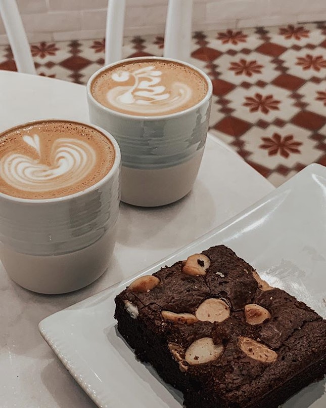 Major love for their hazelnut brownie ($5) but not so much for the coffee alone.
