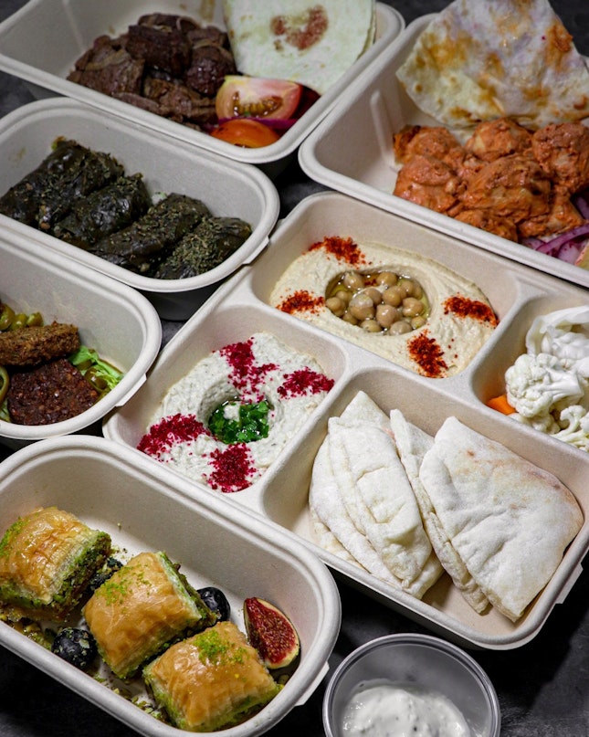 An exclusive takeaway and delivery-only concept of Middle Eastern cuisine has just been launched by Shangri-La Singapore.