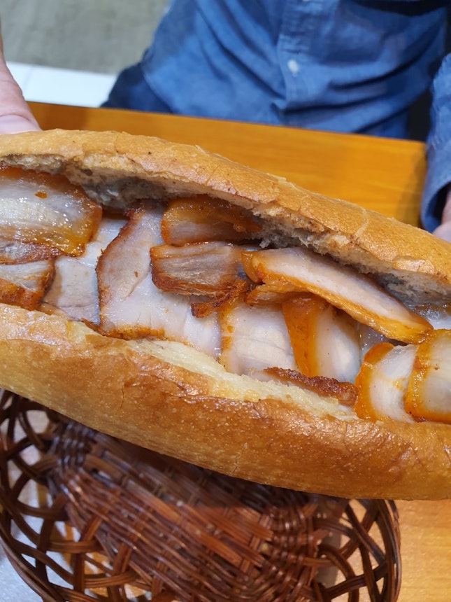 Pork Roll With Pate Sandwich $7.00