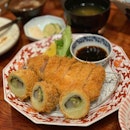 Pork Loin Katsu & Cabbage Roll Katsu Set