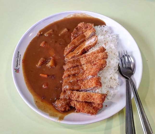 japanese curry rice w/ pork chop 👍🏻
1.12.19
#foodporn #sgfoodporn #foodsg #sgfoodies #instafood #foodstagram #vscofood #burpple #hungrygowhere #hawkerfood #hawkercentre