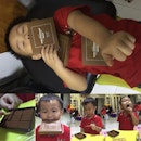 So in love with #RoyceSG chocolate that little JJ finished a box by himself.