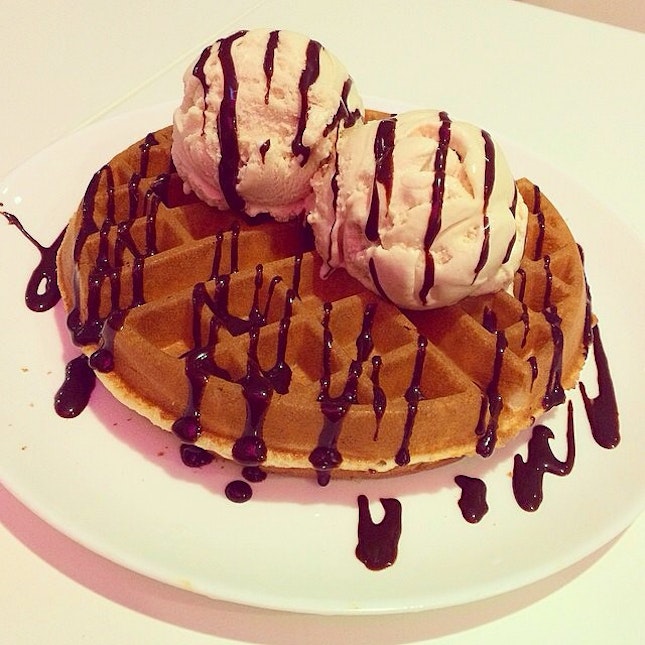 Craving for waffles.