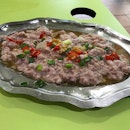 Steamed Meat With Salted Fish @ Fu Xing Mei Shi 富兴美食, 271 Onan Road, Dunman Food Centre, #02-02.