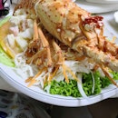 Breathtaking Lobster Salad($48) - Fruit salad with lobster