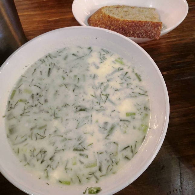 Okroshka aka Cold Summer Soup($8.50)🥣