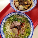 Beef La Mian($6)😋 & Sze Chuan Pork Dumpling in Spicy Sauce($6)🤤