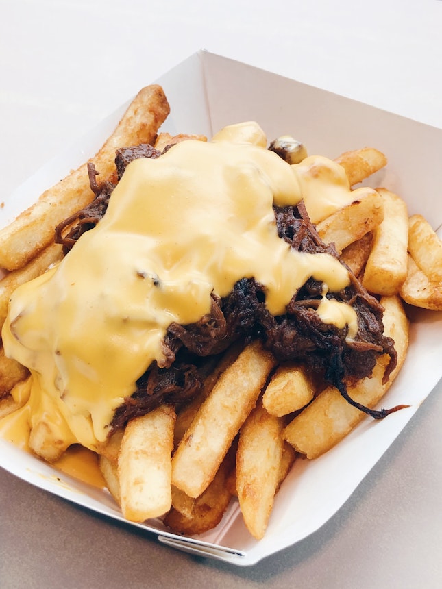 Pulled Beef Fries [$5]