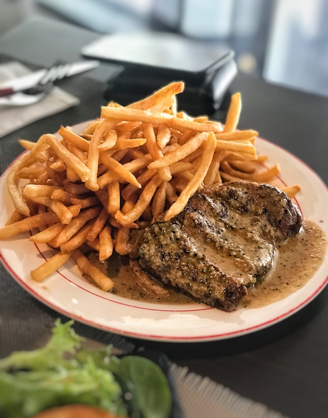 Trimmed Entrecôte Steak ($28++)