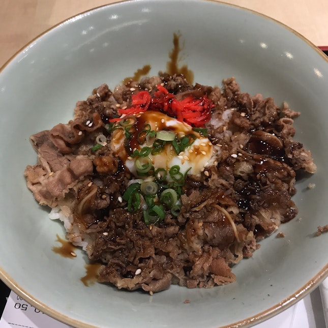 Beef Sukiyaki Don