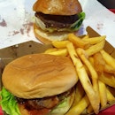 Wolf burger, teriyaki chicken burger, fries, drink ($20.80) 😍😋👍🏼
.