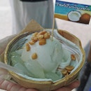 Coconut ice cream!