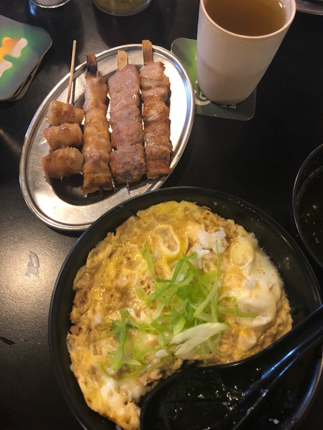 Yakitori And Rice Bowls