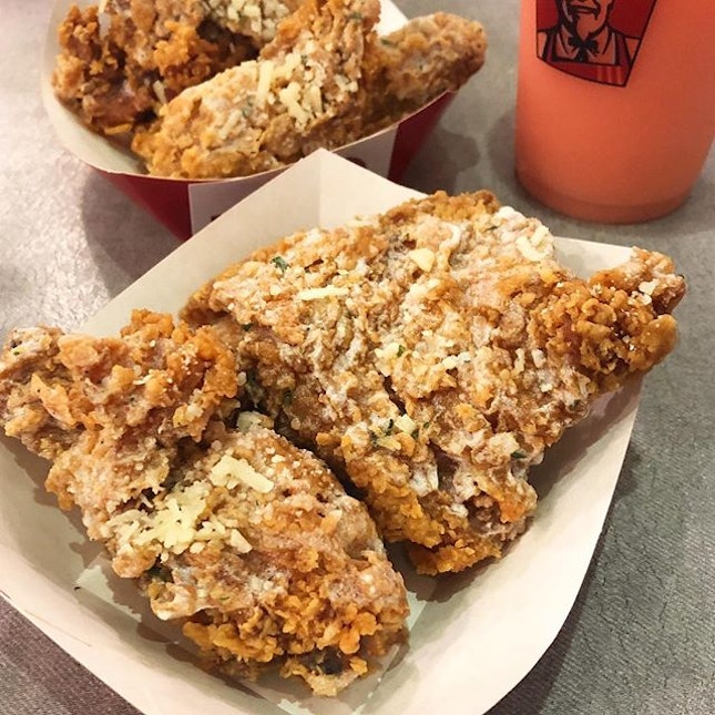 KFC's new Truffle-Parmesan Chicken is not bad at all!