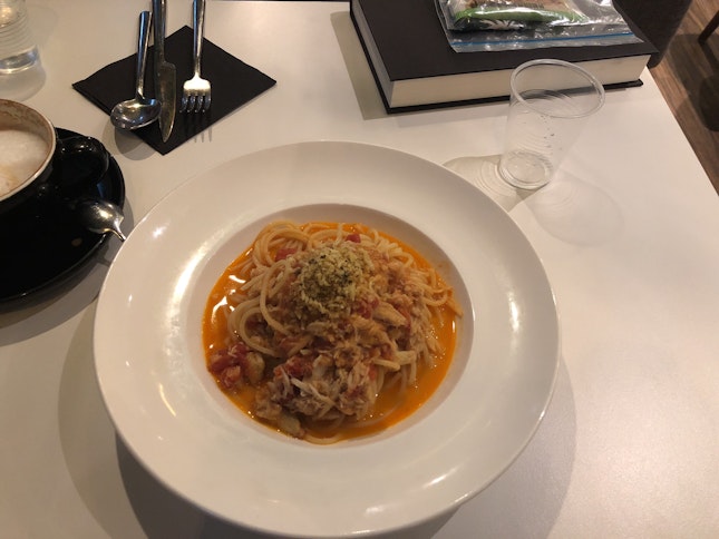Crabbie Spaghetti ($17.90)
