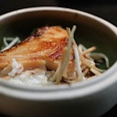 Teppanyaki cod glazed with miso at @mikuni.sg 🇸🇬
.