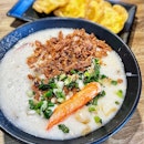 Warm your heart❤️ with a bowl of Wok Hei Seafood Congee