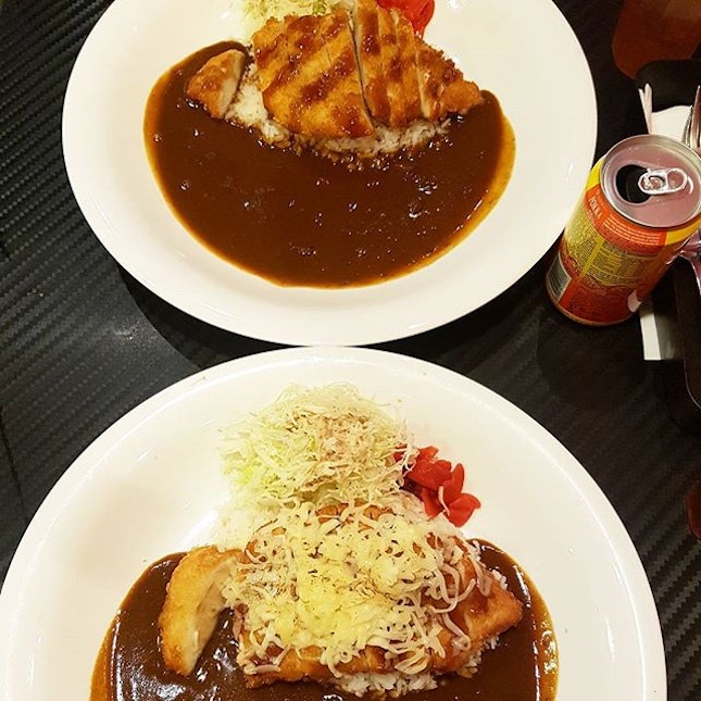 😋😋😋
Monster Curry Chicken Katsu ($13) & Cheese Chicken Katsu ($14)!