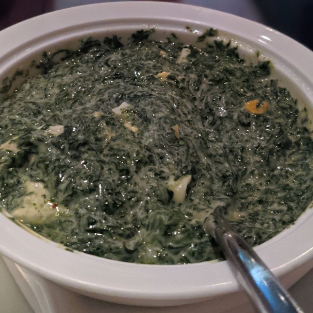 Creamed Spinach - $18++