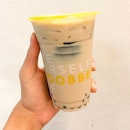 🌱: Herbal Mint Milk Tea ($4.10)
—
Otherwise known as Pipagao milk tea, you either love it 💕 or you hate it 🌚 If you’re a fan of pipagao it’s kind of like when you down a cup of water after you eat your pipagao/ when you stir in your pipagao into hot water!