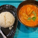 Tom Yum Thick Seafood With Rice ($6.50)