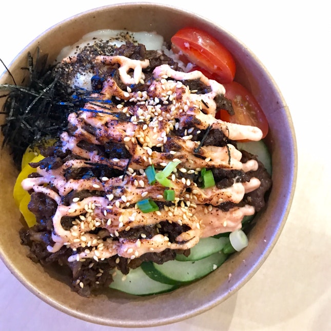 Flamed Beef Mentaiko Bowl
