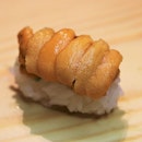 Shiro Uni (White Sea Urchin Roe) Sushi