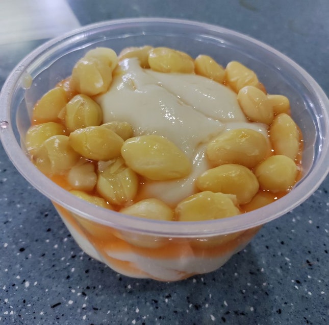 Beancurd With Gingko Nuts 