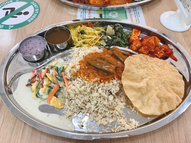 Pure Saiva Biryani Meal