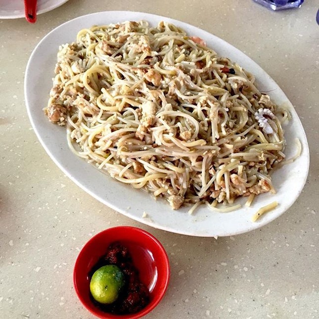 2nd day of 2016 and I shall have hokkien mee bigger than my face!